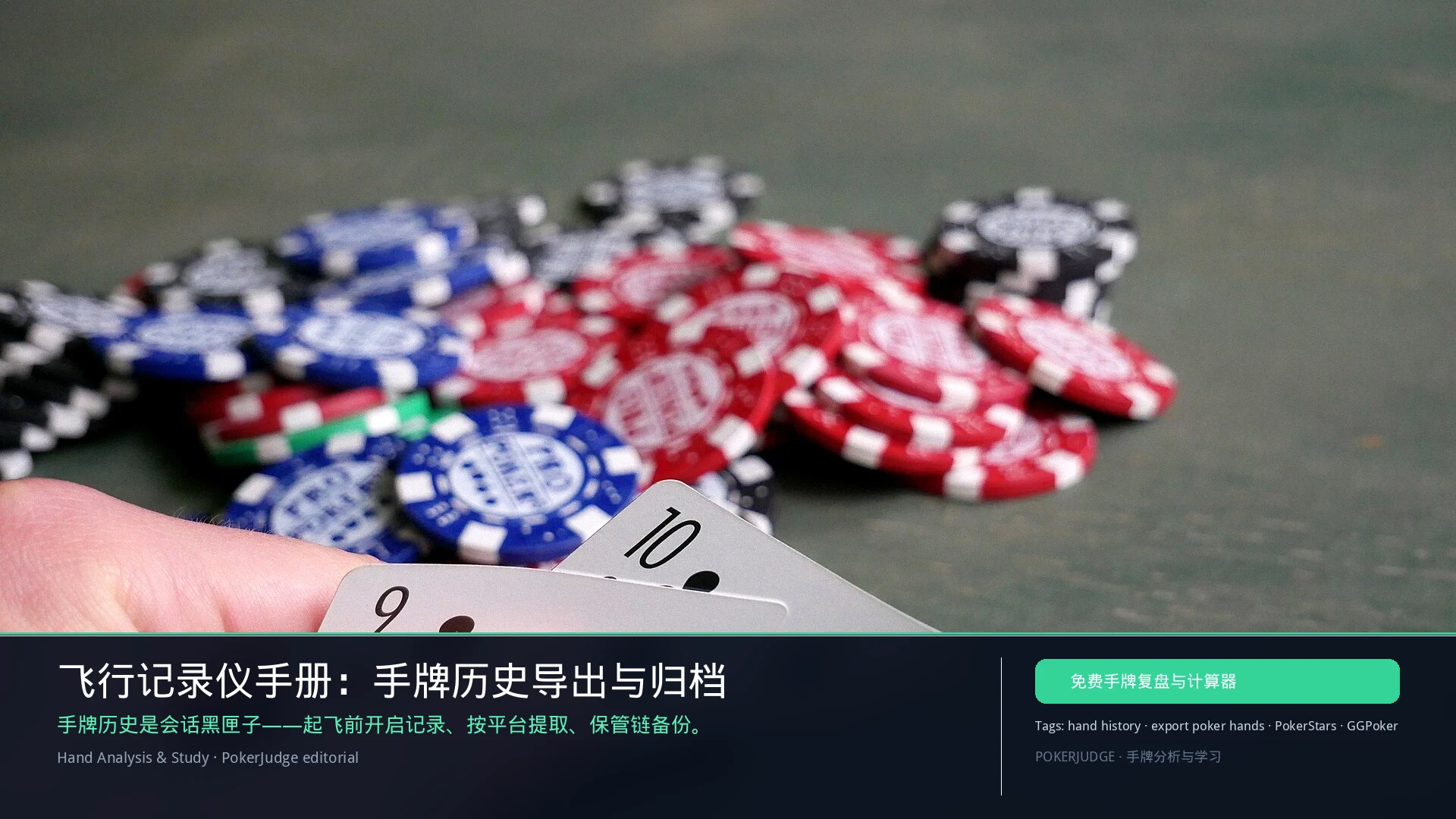飞行记录仪手册:手牌历史导出(2026) | PokerJudge